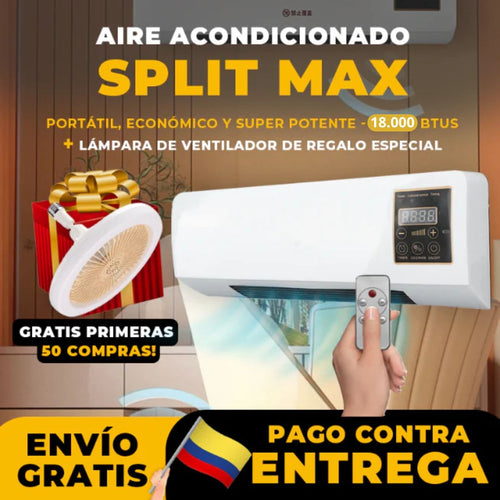 Aire Acondicionado Portátil SplitMax [ULTRA POTENTE]