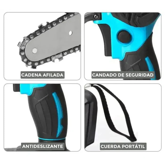 Motosierra Inalámbrica Makita™ -Original Dos Baterias + Regalos