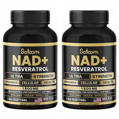 NAD + resveratrol - Compre 1 y leve 2