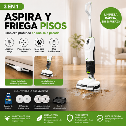 BISSELL | Aspiradora Inalámbrica 3 en 1 - Superligera y Portátil