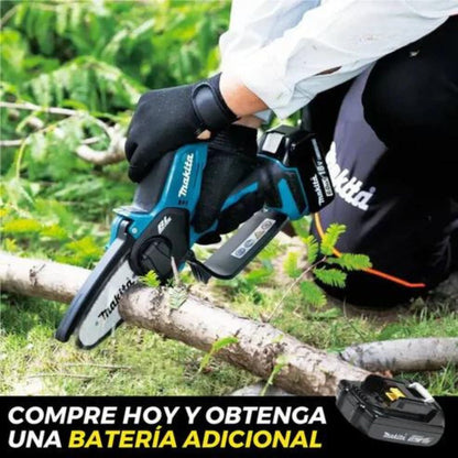 Motosierra Inalámbrica Makita Original Dos Baterias + Regalos