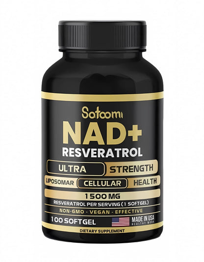 NAD + resveratrol - Compre 1 y leve 2