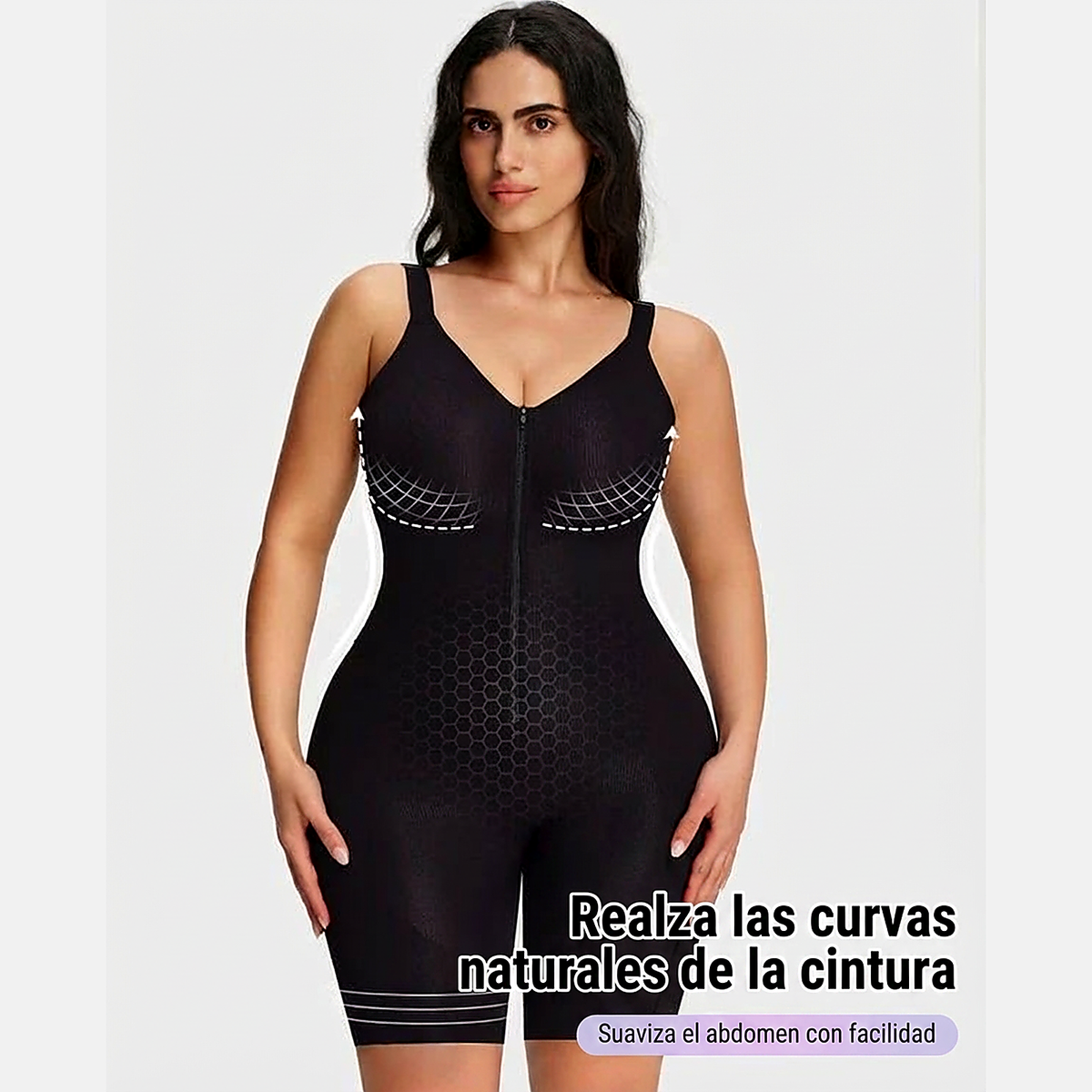 Faja Broche Easy Slide  - Control Abdomen y Efecto Push Up